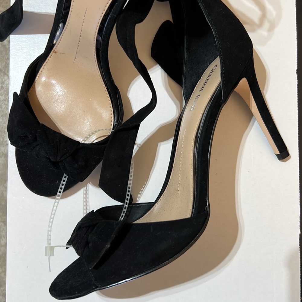 GIANNI BINI Belinda Black Heels
